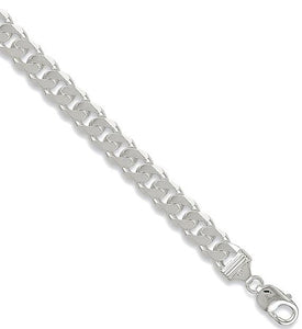 Sterling Silver Gents Curb Neck Chain - Pobjoy Diamonds