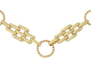 9K Gold Hand Finished Ladies Designer Bracelet - Pobjoy Diamonds