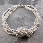 925 Sterling Silver Knotted Necklace - Pobjoy Diamonds