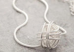 Handmade Silver Nest Necklace - Pobjoy Diamonds