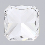 LAB GROWN DIAMOND SQUARE RADIANT CUT 3.04 CART E/VS1 EX EX