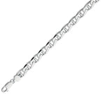 Sterling Silver Gents Anchor Bracelet - Pobjoy Diamonds