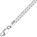 Solid Silver Franco Chain - Pobjoy Diamonds