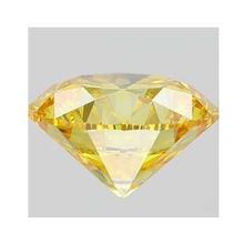 Load image into Gallery viewer, Fancy Vivid Yellow Round Cut Lab Grown Diamond 1.10 Carat - Pobjoy Diamonds